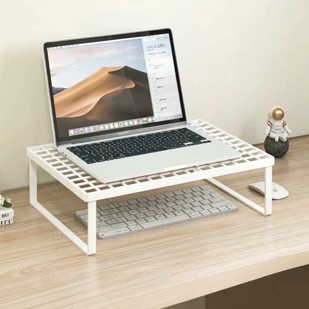 Universal Steel Laptop Stand For Gaming Notebook Cooling Mount Ergonomic Desk Riser Portable Computer Accessory Base