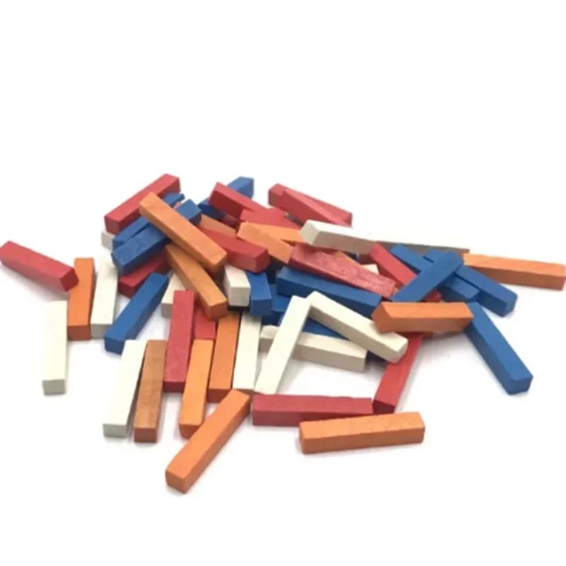 Pezzi da gioco in legno Way/House/City/Thieves 97 pezzi/set Pezzi degli scacchi colorati per accessori da gioco