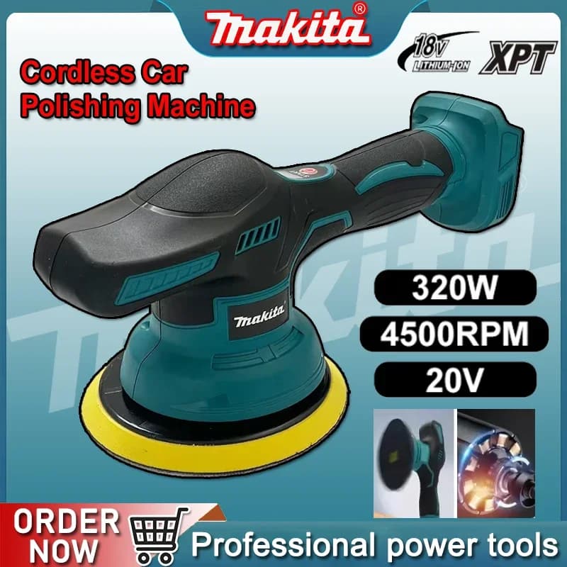 Makita 8 Marce Display Digitale Cordless Lucidatrice Per Auto Lucidatrice Elettrica Auto Car Ceretta Lucidatrice Per 18V 20V Batteria