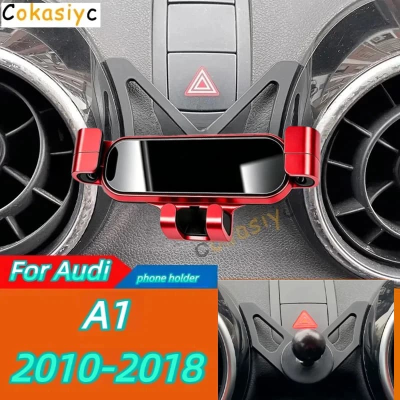 Car Phone Holder Mobile Mount Stand For Audi A1 Sportback 8XA 8XF 2011-2019 Adjustable GPS Navigation Bracket Accessories