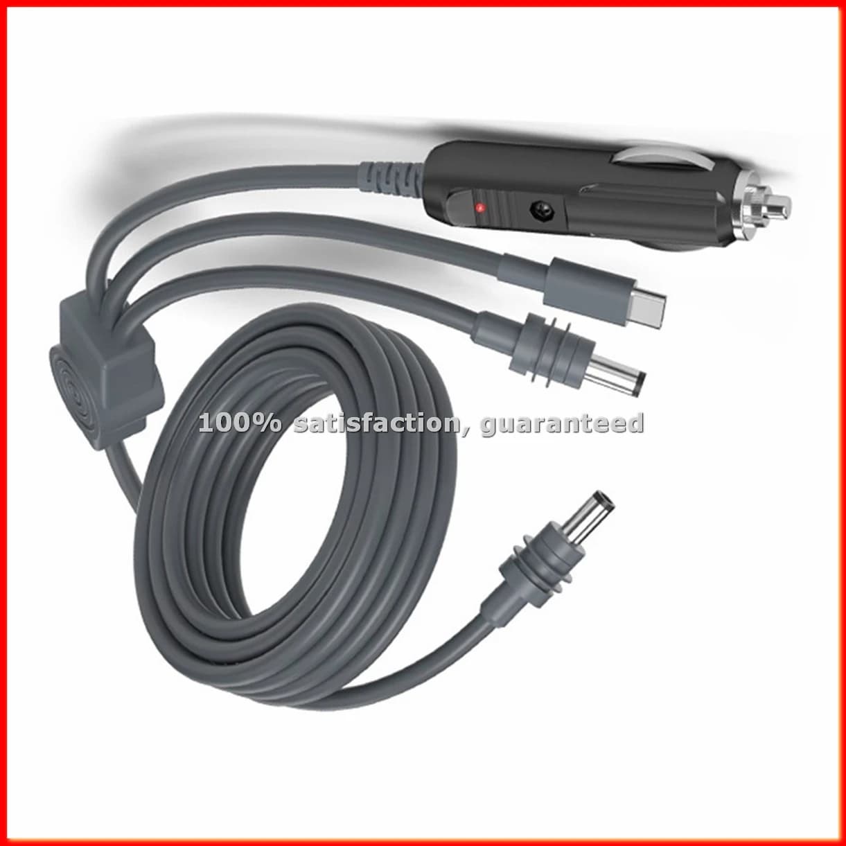 Mini USB C DC Power Cable for Mini 5.5 X 2.1mm 20AWG-ABLM
