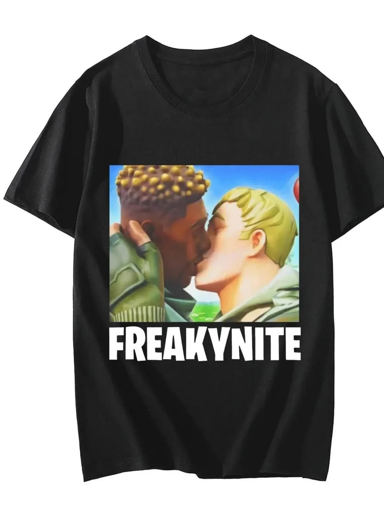 T-shirt Fred Again - 180 g di cotone, S-XXXL, nera, regalo per amico/famiglia