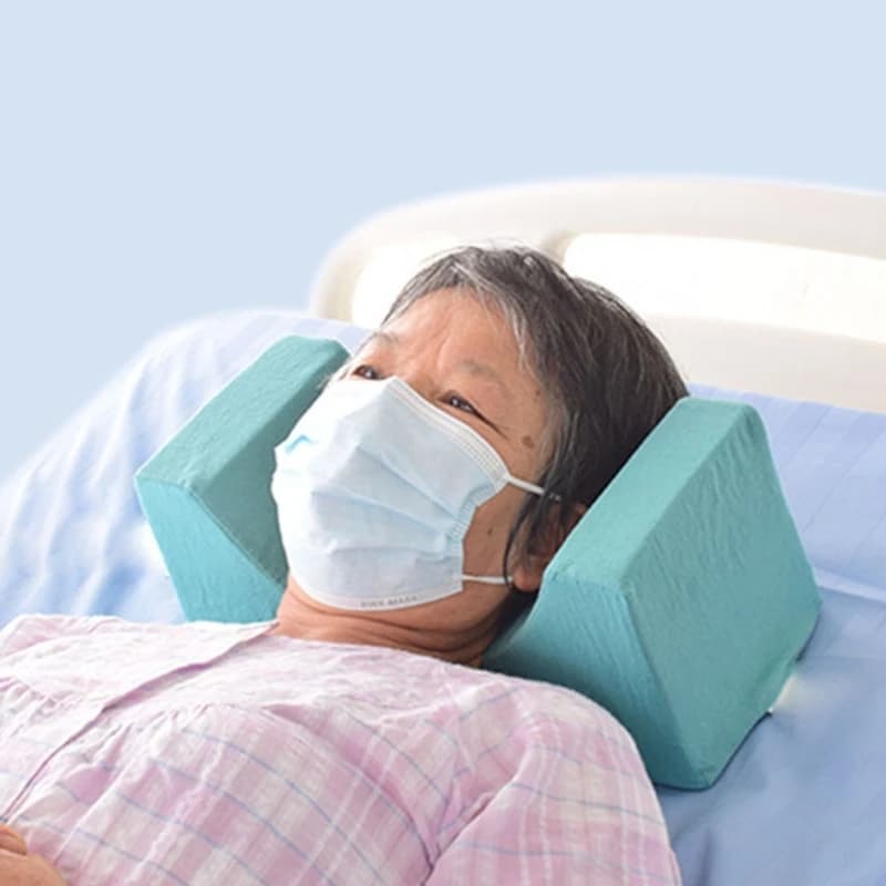 Breathable Hospital Bed Head Positioning Cushion Sleeping Neck Stabilizer Pillow best sale