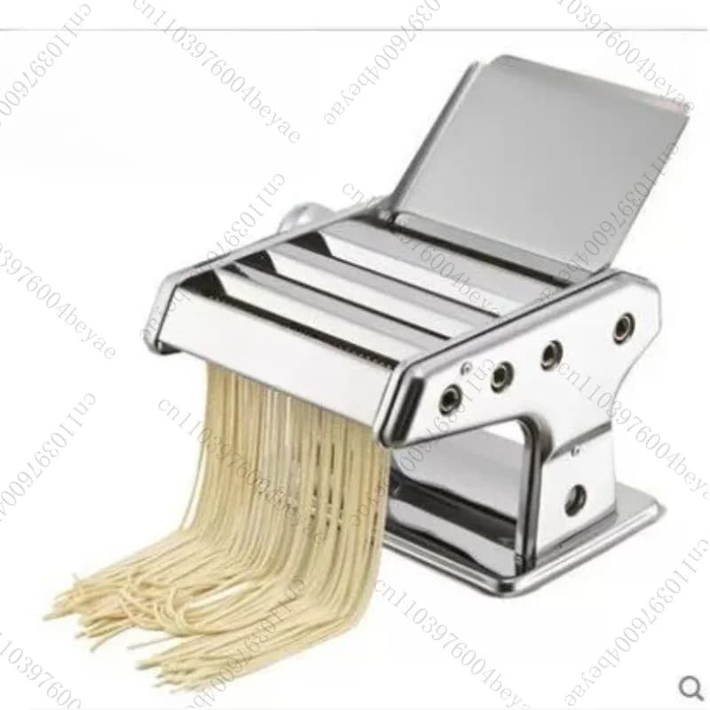 Commercial Pasta Maker Noodle Machine Dumpling Skin Roller Steel Full Stainless Steel Manual Noodle Maker