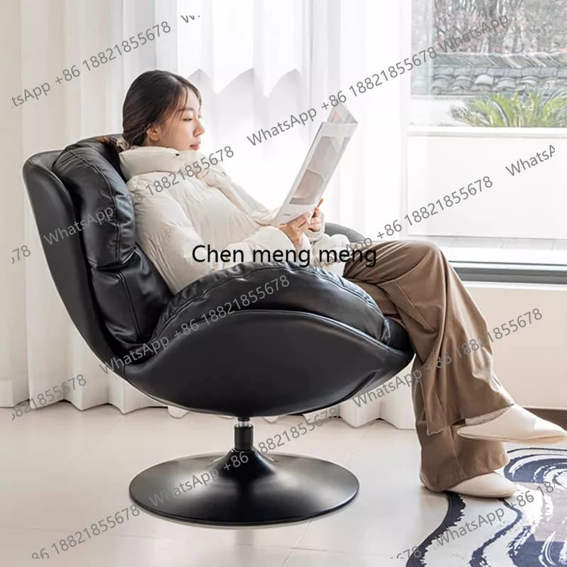 Sedie da Ufficio Girevoli con Braccioli, Poltrone da Gaming, Sedie di Lusso per Camera da Letto e Soggiorno, Comode Poltrone Relax per Lettura, Mobili per Salotto