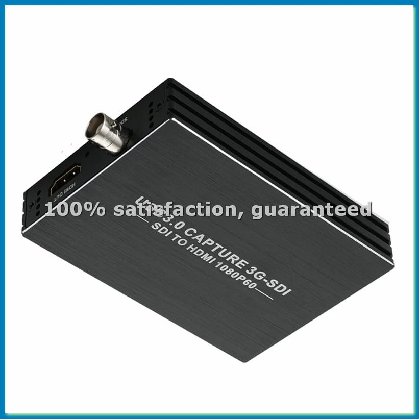 Scheda di acquisizione video USB 3.0 3G-SDI HD 1080P 60HZ, Box di acquisizione video, Adattatore convertitore da SDI a HDMI - A23U
