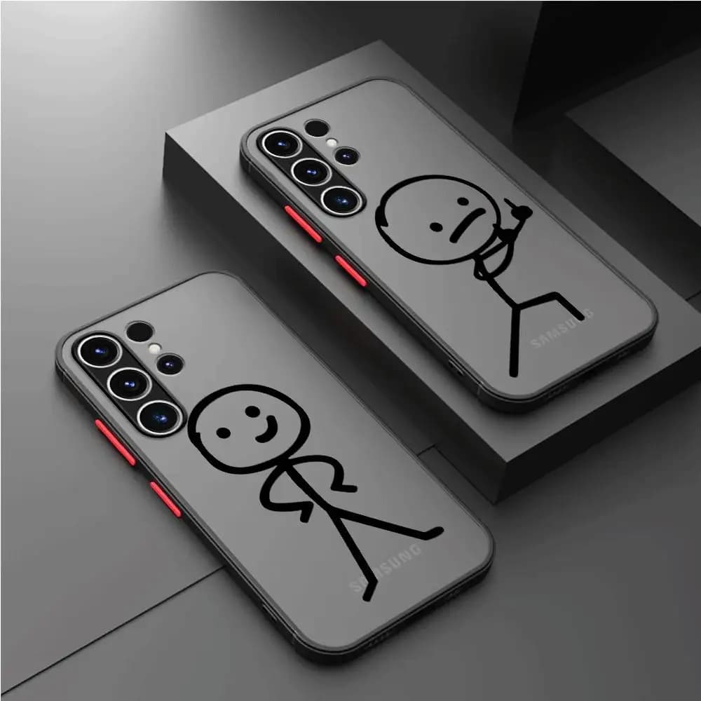Cartoon Matchman Phone for Samsung Galaxy S10 Plus S9 S23 Ultra S20 Ultra S22 Plus S23 FE S21 FE Cover