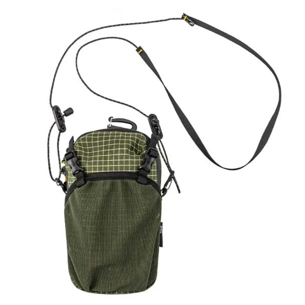 Borsa per telefono da esterno con tracolla ad regolazione rapida Borsa da appendere Borsa porta bottiglia d'acqua impermeabile Borsa a tracolla di espansione per zaino