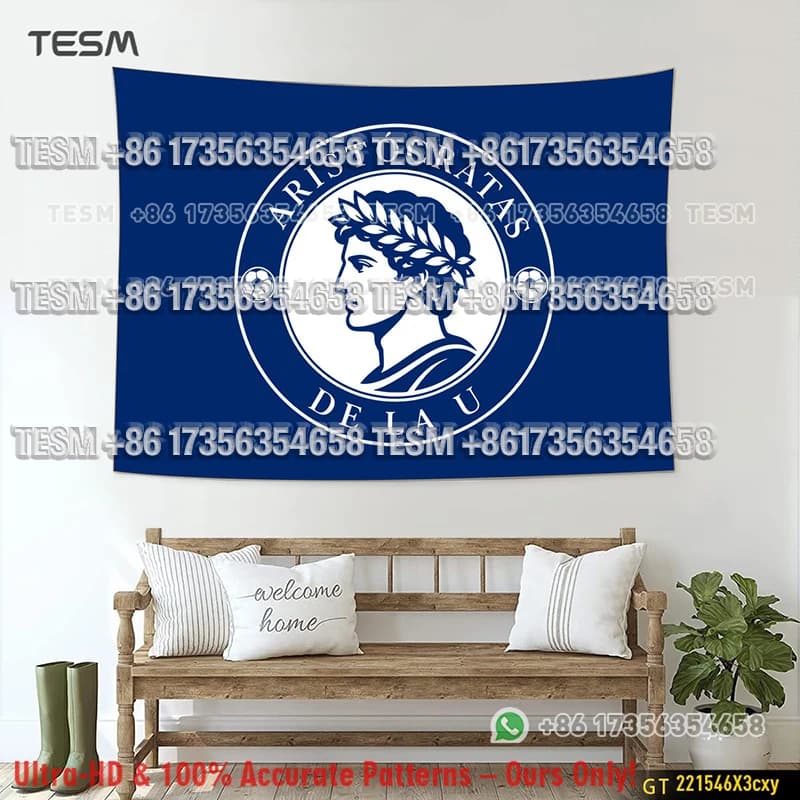 TESM 3D Print Competition Banners Fence Flags Wall Art Decorative Tapestries Hanging Freely Suitable Living Rooms Bedrooms