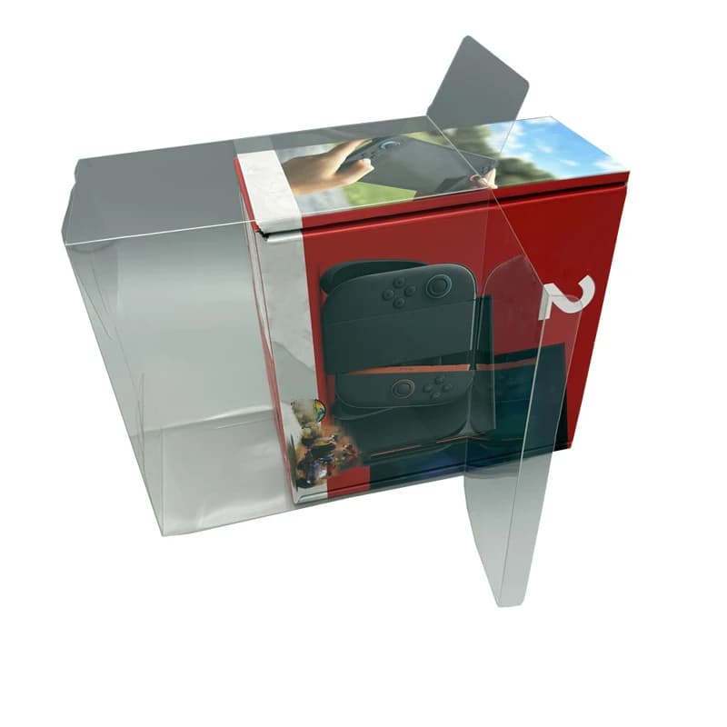 Scatola di protezione trasparente per NS2 per custodia per display da collezione per console di gioco Switch 2