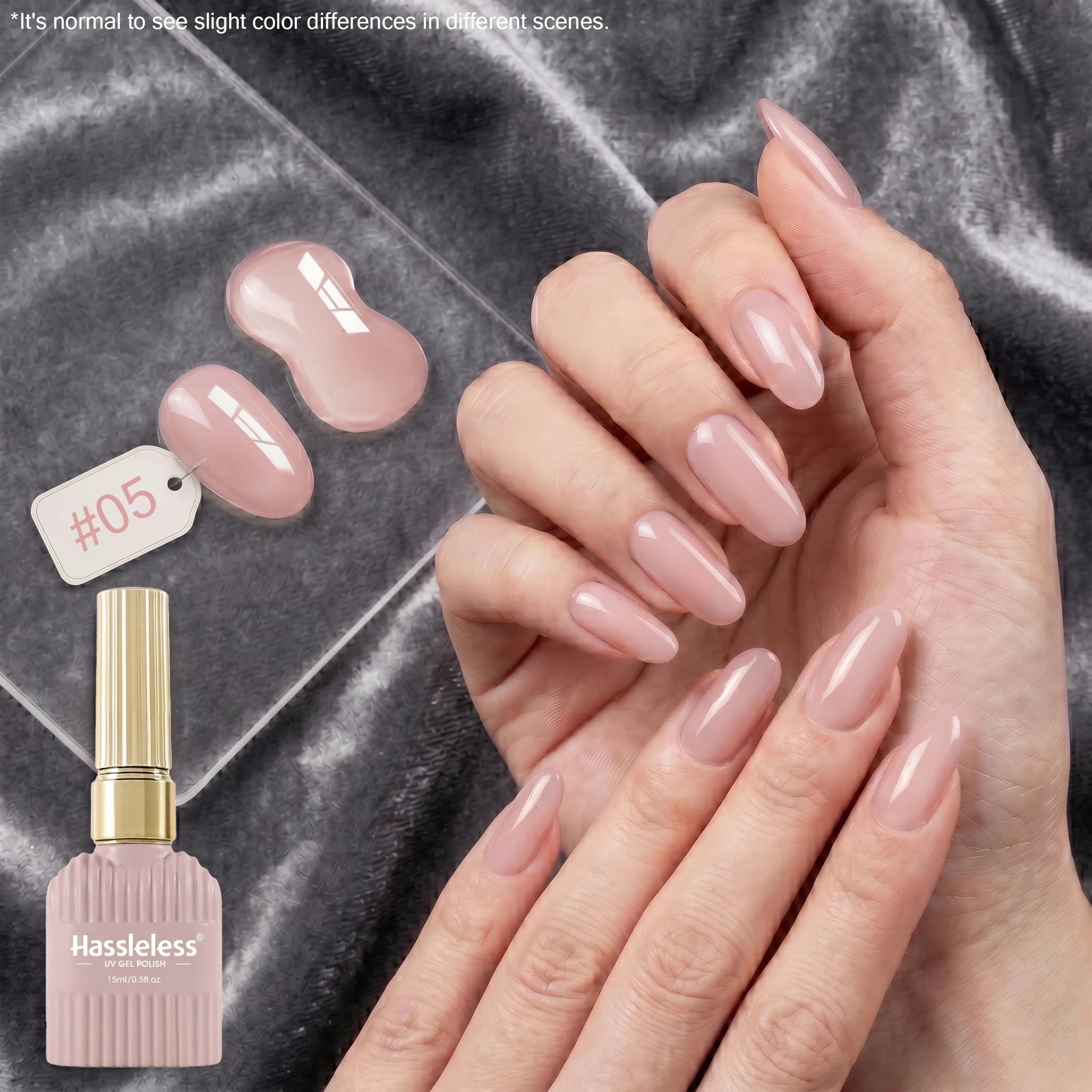 1-30pcs PSK Nude Pink Color Nail Art Ice Transparent Bare Color Nail Enamel 2026 New Net Red Popular White Gel Nail Polish
