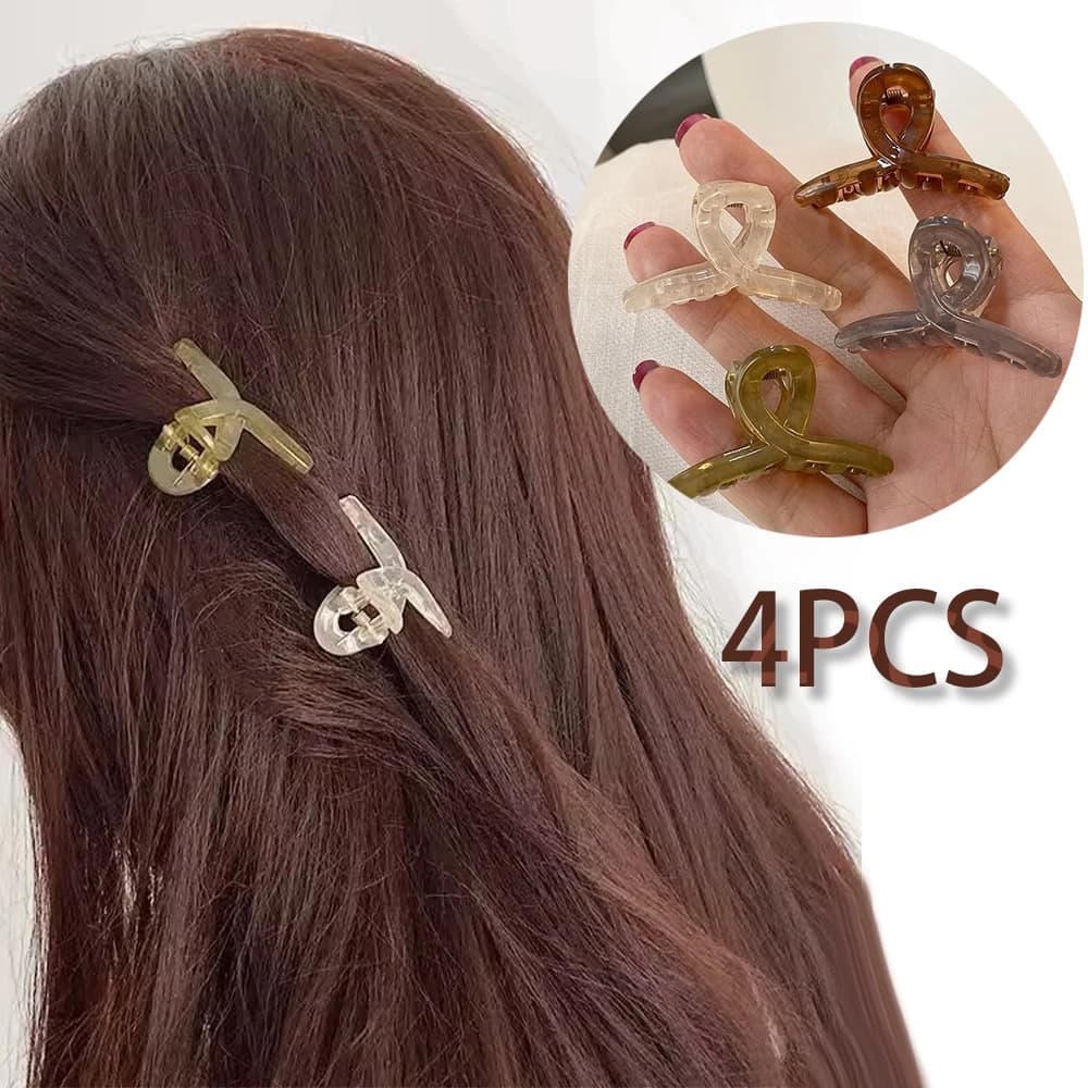 New hairpins for 4 small pieces for a woman, hair clip for woman, buckle for girl, for hair claws accessories