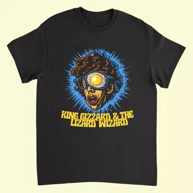 King Gizzard And The Lizard Wizard Psycho Scientist T Shirt Full Size S 5Xl