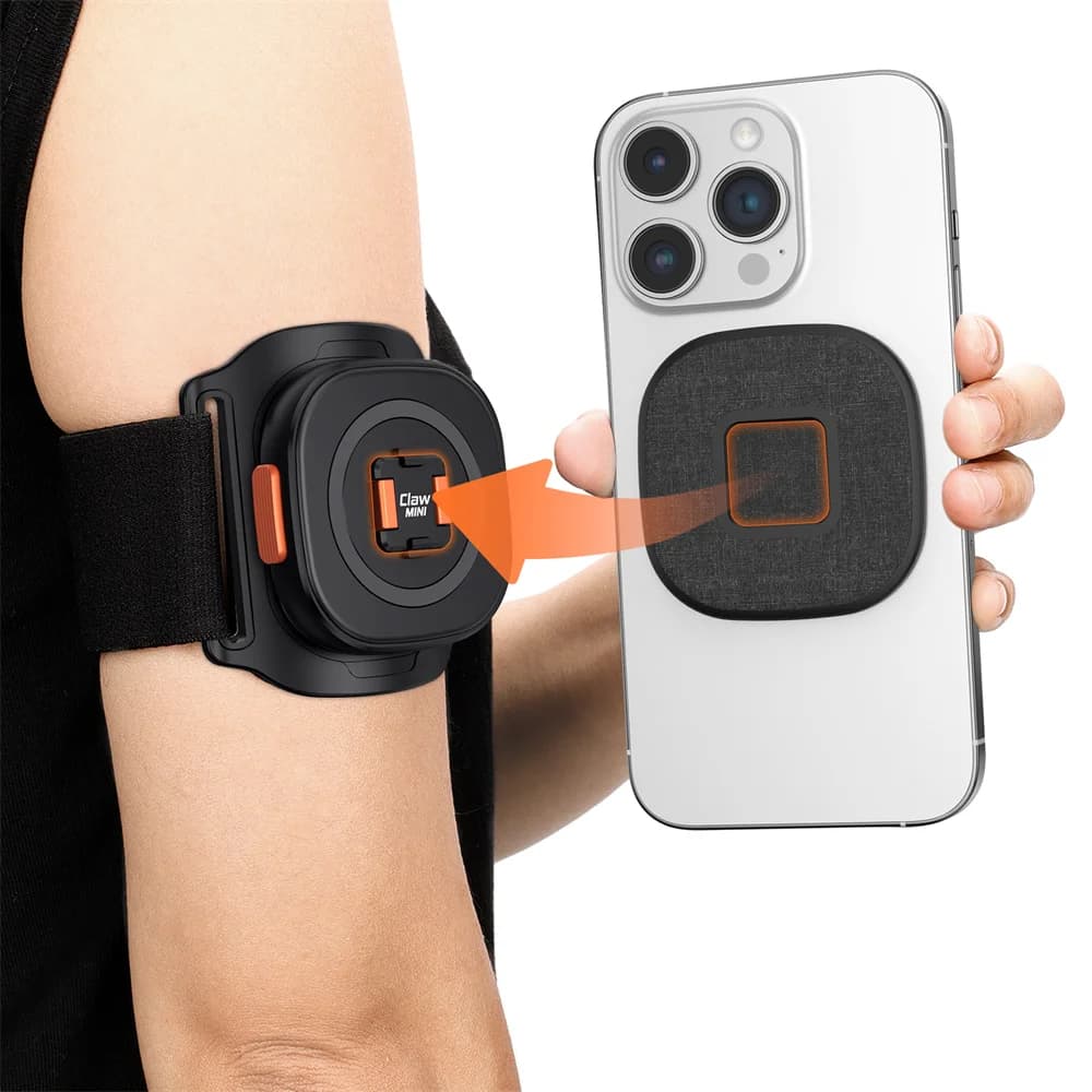 Vrig Mg-13L Magnetic Phone Shoulder Brace for Iphone Phone Support Xiaomi for Outdoor Running Bike Fitness Arm Belt