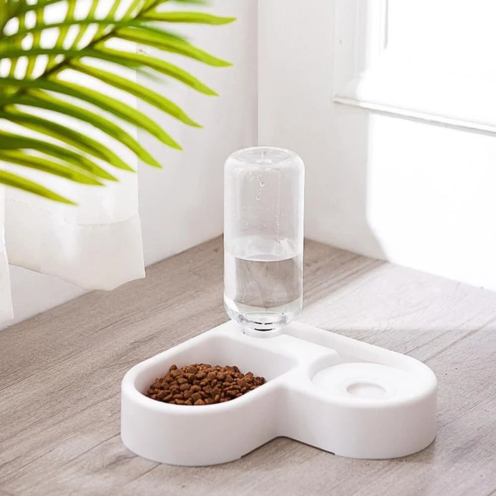 Ciotola stabile per animali domestici da 500 ml – Piatto per alimenti e acqua antiribaltamento per gatti, cani, casa e viaggi
