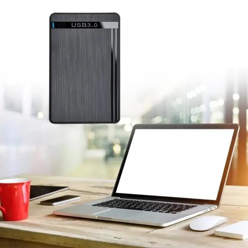 652F a USB HDD Box da 2,5 pollici Custodia per disco rigido con adattatore seriale Custodia SSD