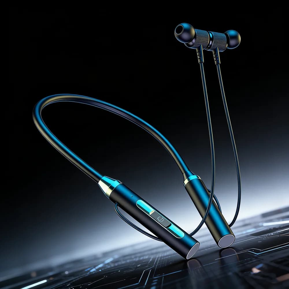 New Wireless Headphones Magnetic earphones with Bluetooth Neck Headset Running sports earphones Waterproof Bluetooth with microphone