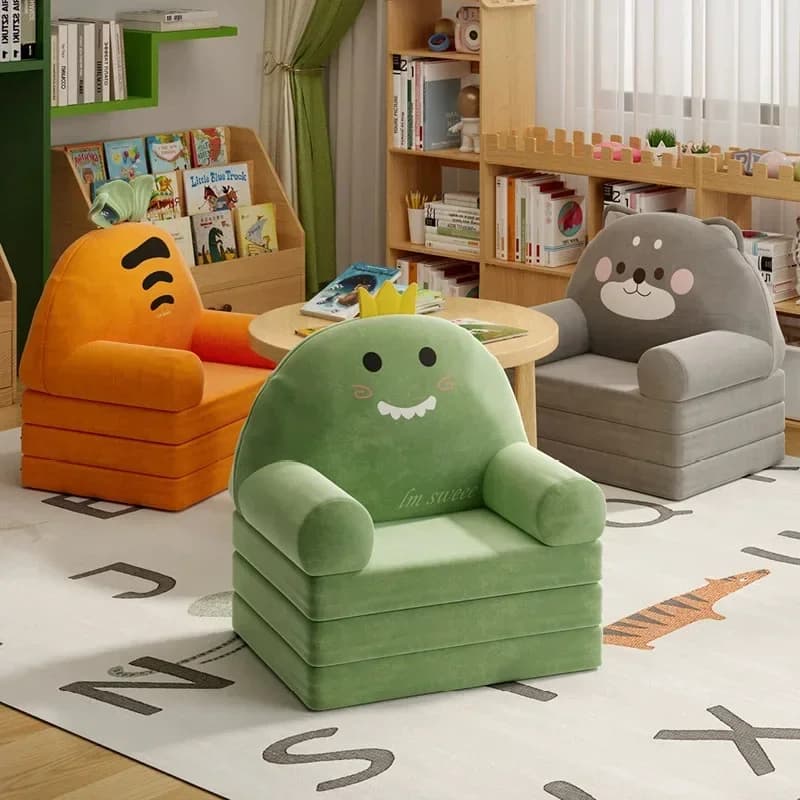 Divano letto pigro con schienale, sedia per dormire, balcone sdraiato, finestra a bovindo, Tatami, divano pieghevole, cuscino per bambini