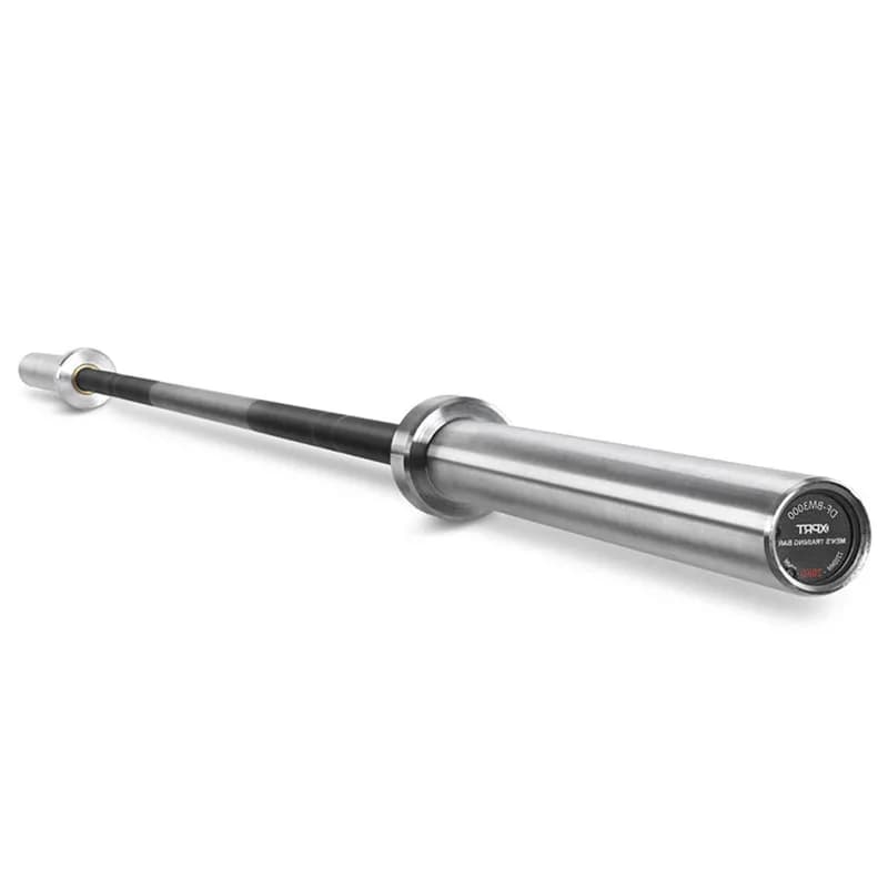 25 mm bar with steel plate and collar with 28 mm diameter bearing Weights without weight of 20 kg for fitness training at home