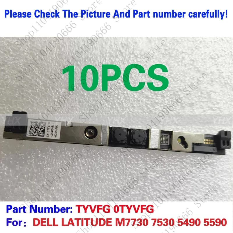 BD 10 PZ New for DELL LATITUDE M7730 7530 5490 5590 IR WEBCAM MODULO FOTOCAM 0TYVFG.