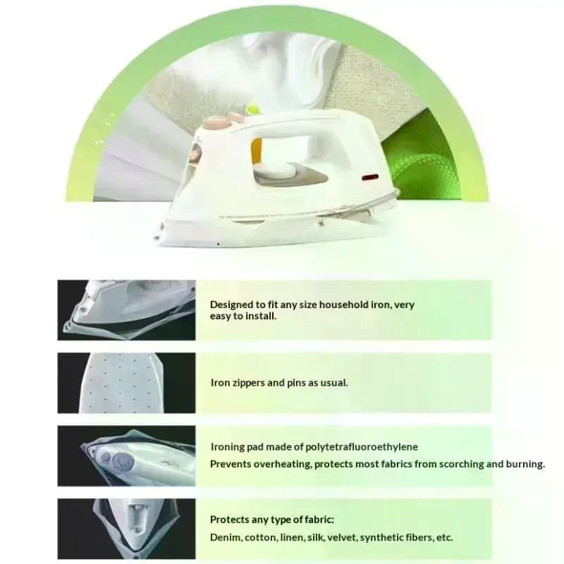 Universal Electric Irons Protective Cover Shield Iron Board Shoe Covers Ironing Cloth Protector Pads To Protect Clothes