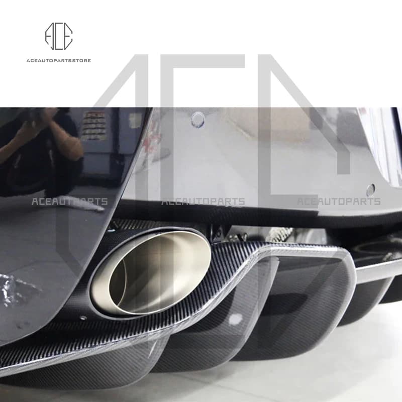 Paraurti posteriore per Mclaren 540C 570S 570GT Diffusore posteriore Ricambi auto Spoiler posteriore in fibra di carbonio Accessori auto Aggiornamento Stile OEM