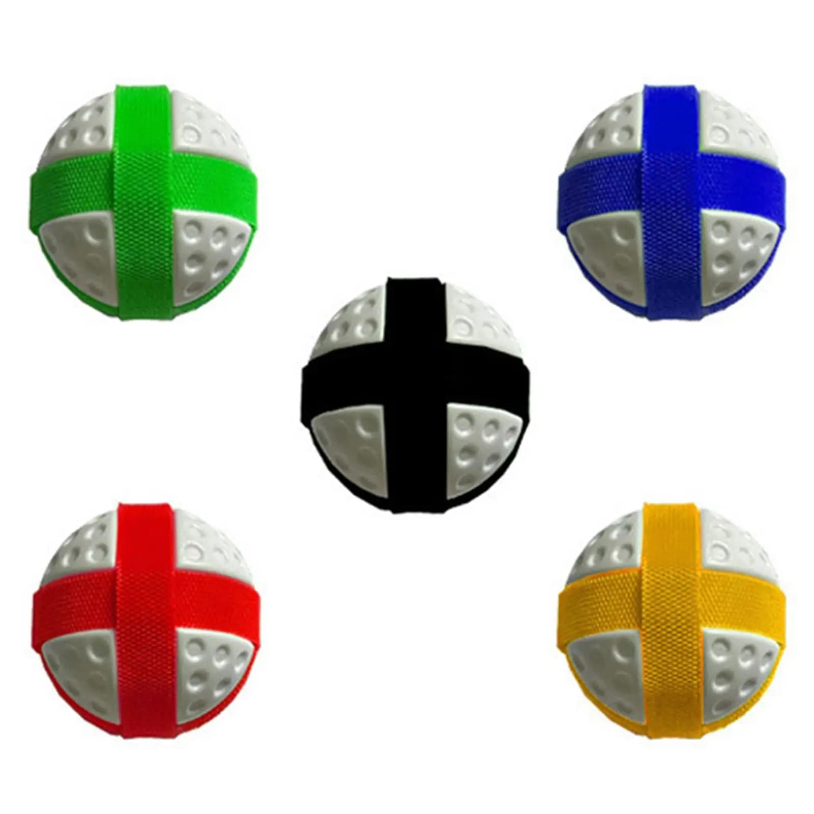 20 Golf Balls, Adult Sports Toy, Lightweight, Multifunctional, Interactive, Fun for Fabrics, with Hook And Loop.