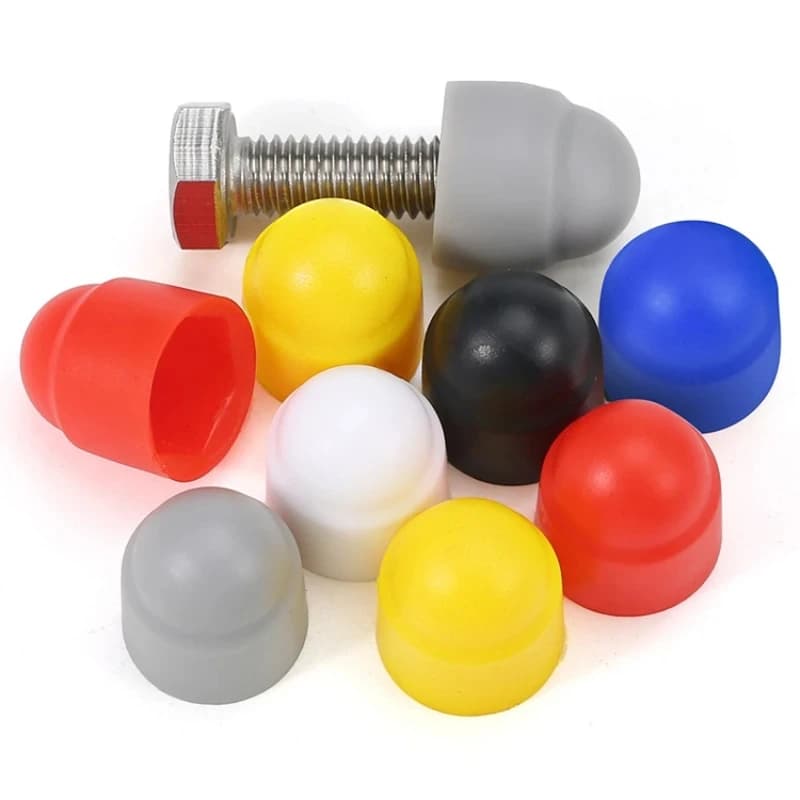 Plastic Protective Caps for Hexagonal Bolts M6 M8 M10 M12 M14 M16 M18, Waterproof