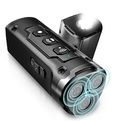 hit productHigh Distance 49ft Rechargeable Ultrasonic Dog Repeller Outdoor Anti-Bark Control Device Collar for Dog Training