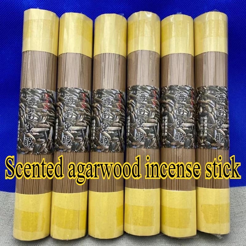 Hainan Agilawood Incense Stick Floral Fragrance Indoor Bedroom Relaxing Calming Promoting Meditation Deodorization Purifying Air