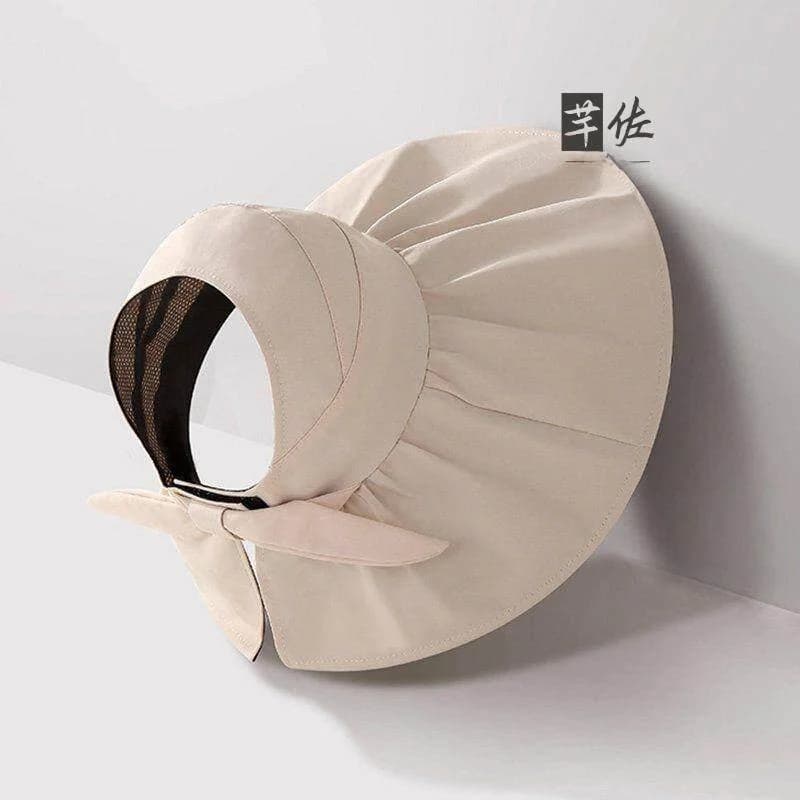 Cappello da Sole Estivo Pieghevole a Tesa Larga con Protezione UV, Nuovo Modello 2026, Set con Maschera Viso, Occhialini da Nuoto e Cappello, per Sport e Fitness