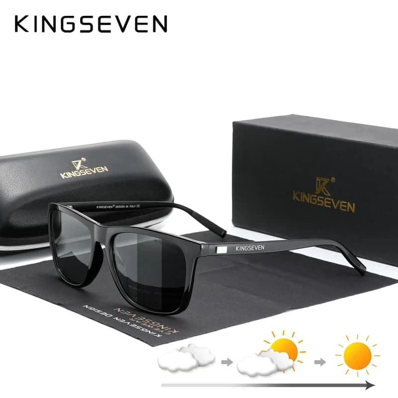 KINGSEVEN Occhiali da sole di design da uomo polarizzati leggeri occhiali da sole sportivi occhiali da donna estate guida all'aperto maschio Oculos UVAB
