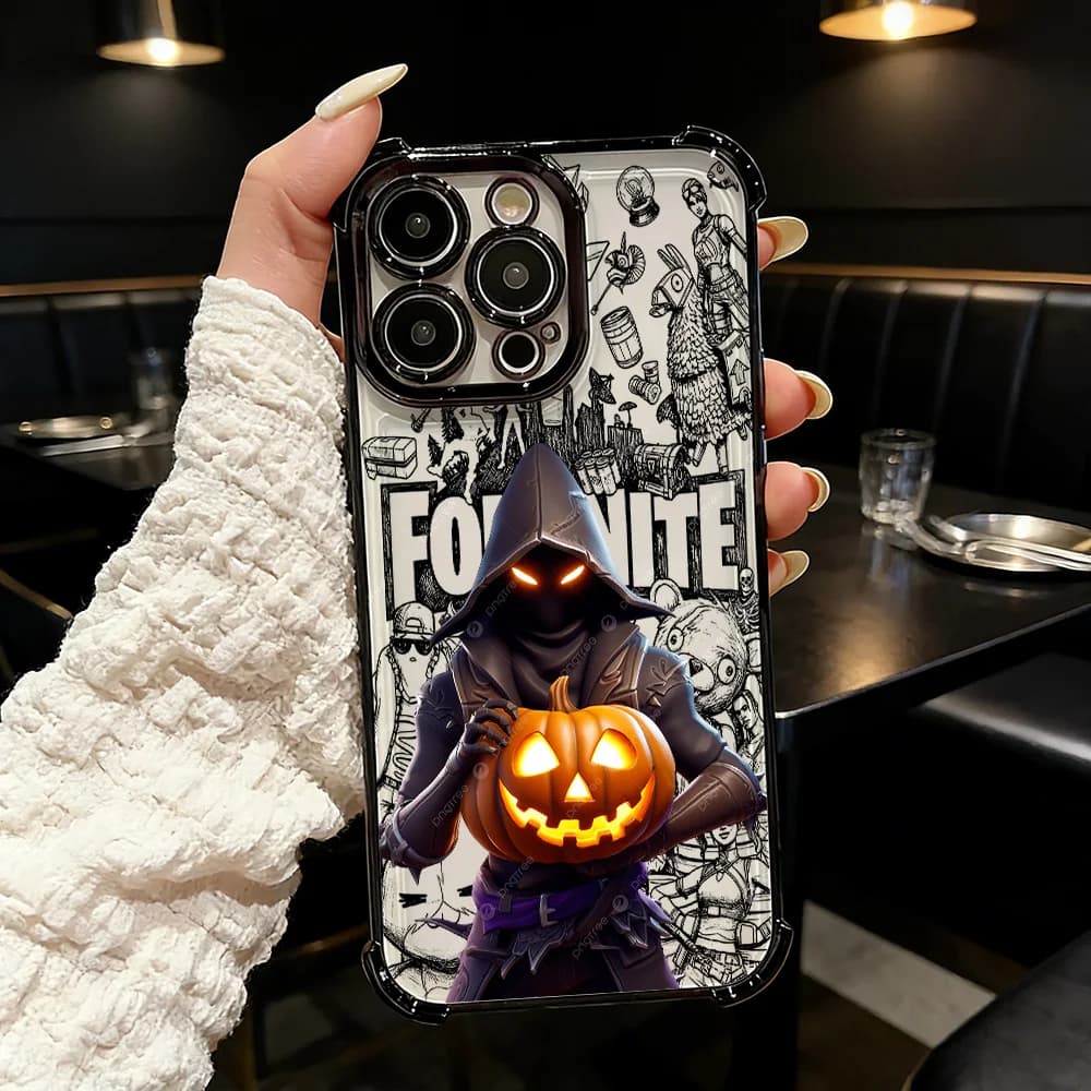 Cover per telefono Fortnite, popolare gioco, per Infinix Hot 70 60 60i 40i 30 30i Smart 20 10 Note 50 50s Spark Go Slim 2024 2025 Pro Plus