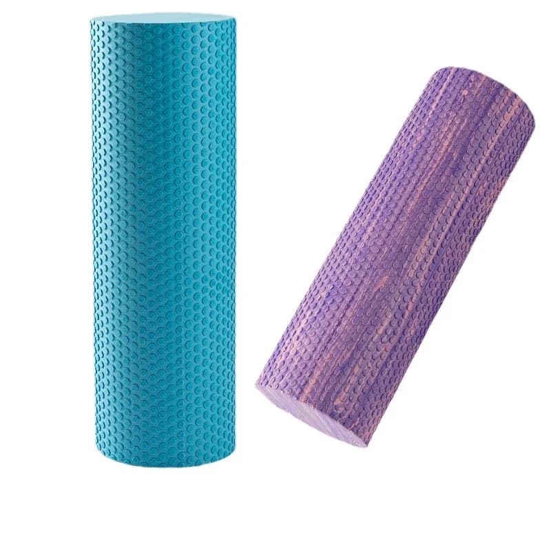 Eva Foam Roller 30/45/60cm Yoga Column Pilates Massage Roller Muscle Fabric Yoga Block Home Fitness Gym Sports Equipment