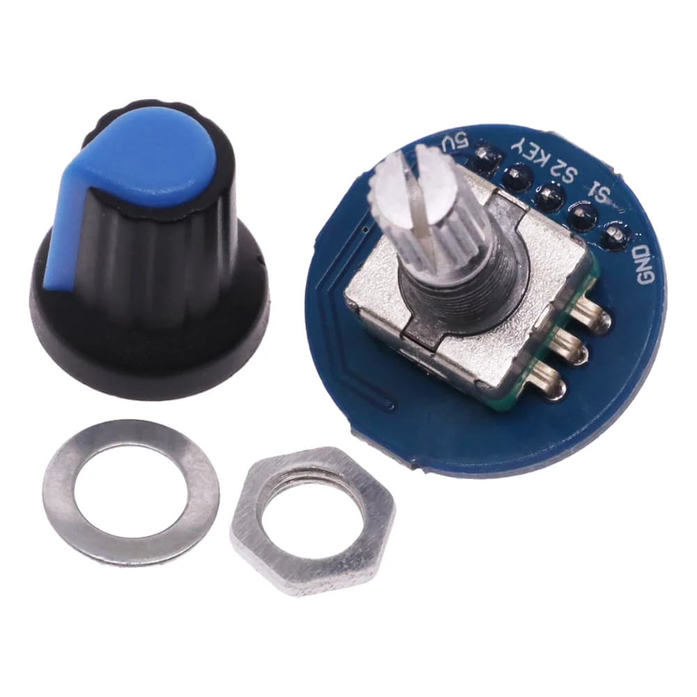 Modulo encoder rotativo da 360 gradi Modulo manopola analogica potenziometro rotativo per Arduino KY-040 RV09 Encoder rotativo EC11 Tappo manopola