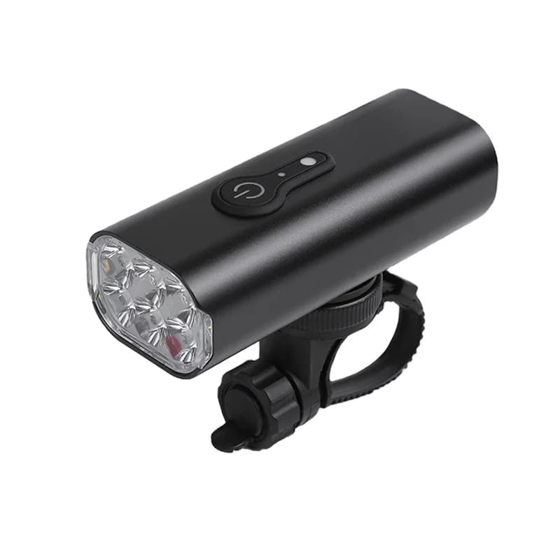 AI350 Luce per bici Faro ricaricabile USB Luce per montaggio su bicicletta intelligente da 2000 lumen
