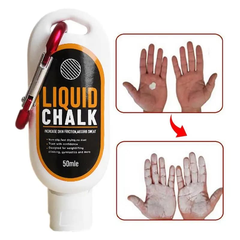 30/50/100ml Liquid Magnesium Powder Gesso Sport Fitness Lifting Weights Cream Anti-slip Grip Lifting Weights Climbing Gym Sport