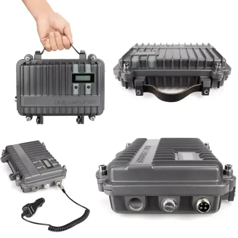 2025 Mini ripetitore da 10 W a lungo raggio UHF VHF Walkie Talkie Stazione base Ripetitore radio bidirezionale