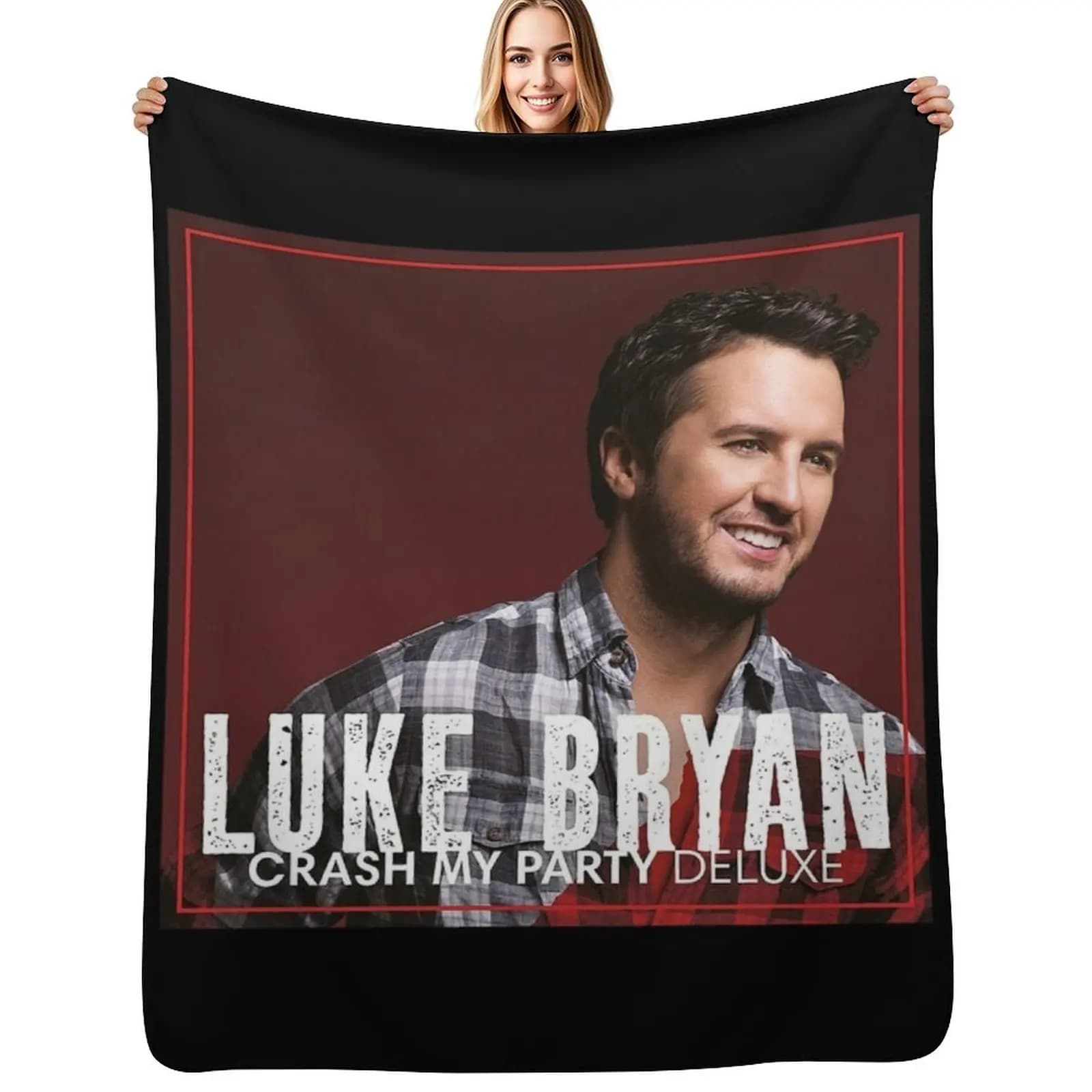 Crash my party Throw Blanket Sleeping Bag Tourist Thermal Furry Multi-Purpose Sofa Throw Blankets