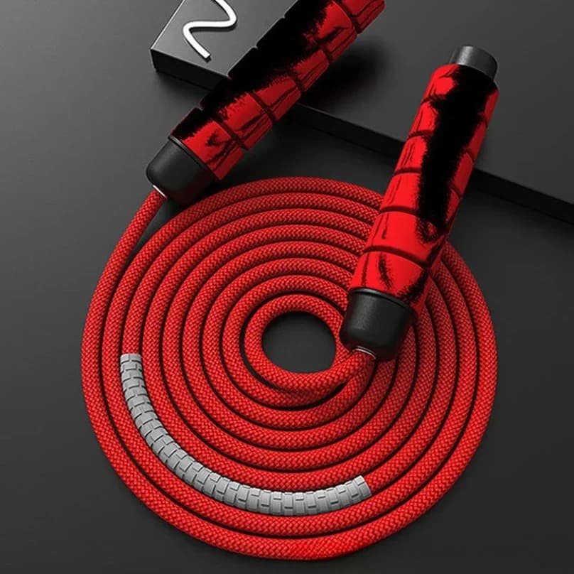 Attrezzatura da palestra con corda per saltare veloce per esercizi fitness portatili a casa, allenamento con corda per saltare, crossfit