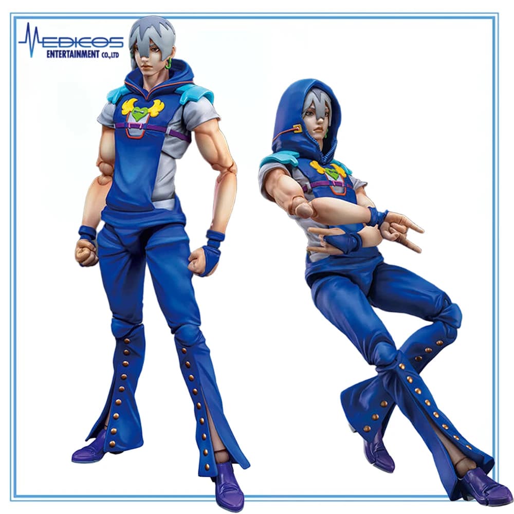 100% originale Medicos Entertainment Super Action Statue Jojo No Kimyou Na Bouken Wild Cat Size Jodio Joestar Cat Size