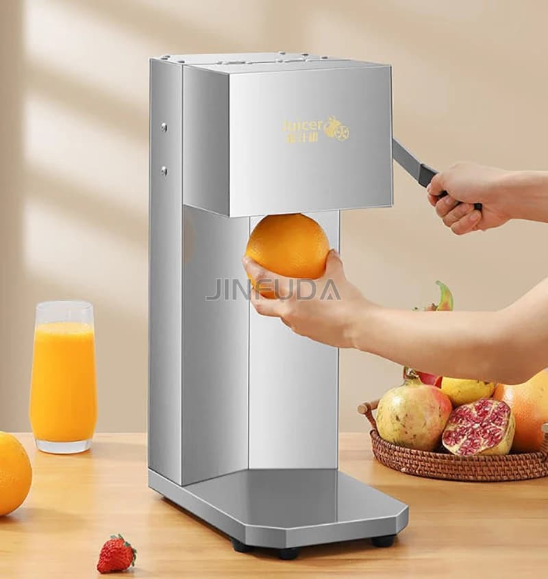 Mini Frullatore Elettrico Portatile in Acciaio Inox, Sottile e Veloce per Uso Domestico