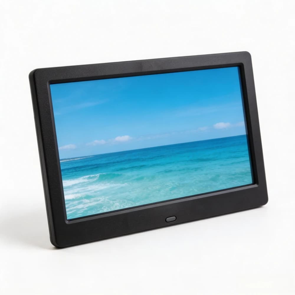 10 Inch HD Digital Photo Frame with Remote – Full Function Music & Video Player, Electronic Album for Home/Office Decoration