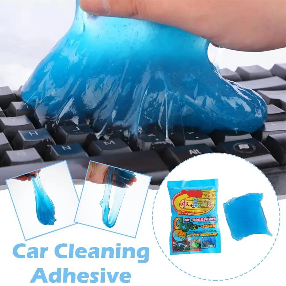 Lavaggio auto Interni Gel per la pulizia dell'auto Colla per rimozione polvere Tastiera per computer Detergente per sporco Colla per tastiera Polvere magica Fango Melma