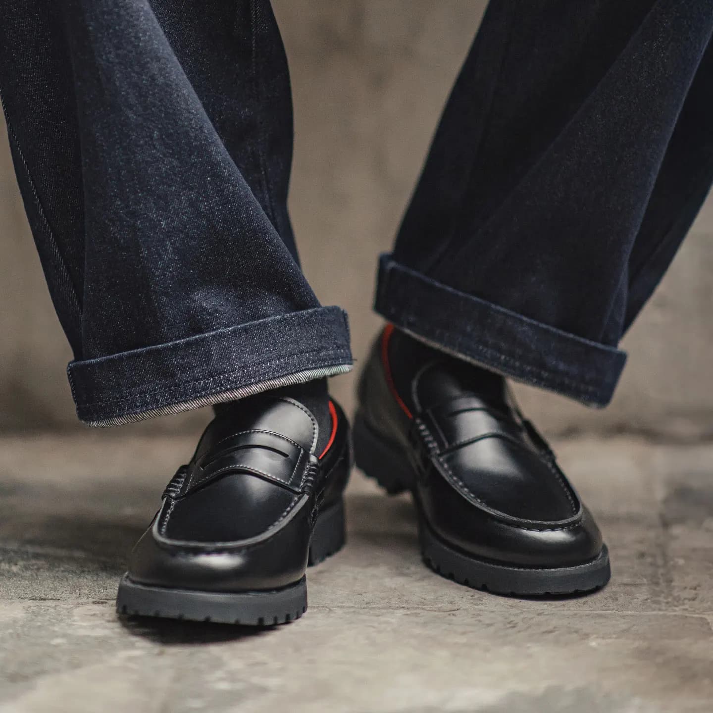 Maden Mocassini Casual da Uomo Slip-On Vintage Comodi per il Pendolarismo Classici Neri in Pelle Spaccata Traspiranti Stile Nautico