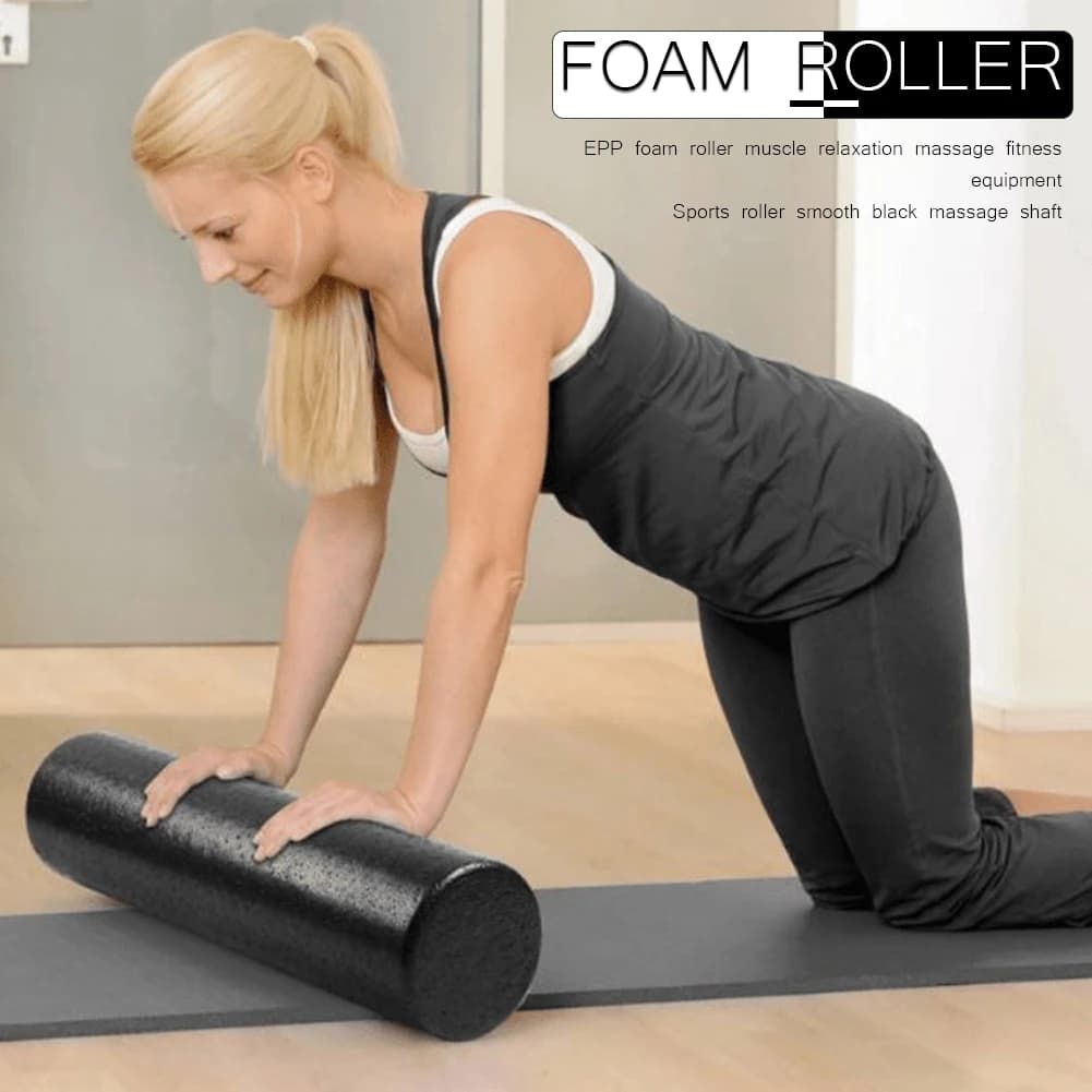 Gym Fitness Yoga Foam Roller Pilates Massage Roller Relaxation Exercise Stress Relief Yoga Equipment for Women Men