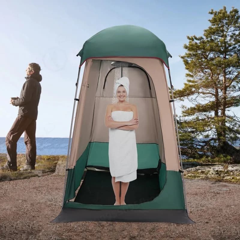 Outdoor Camping Privacy Shelter, Hiking Shower Tent, Portable Toilet Tent for Fishing, Camping, Outdoor Play