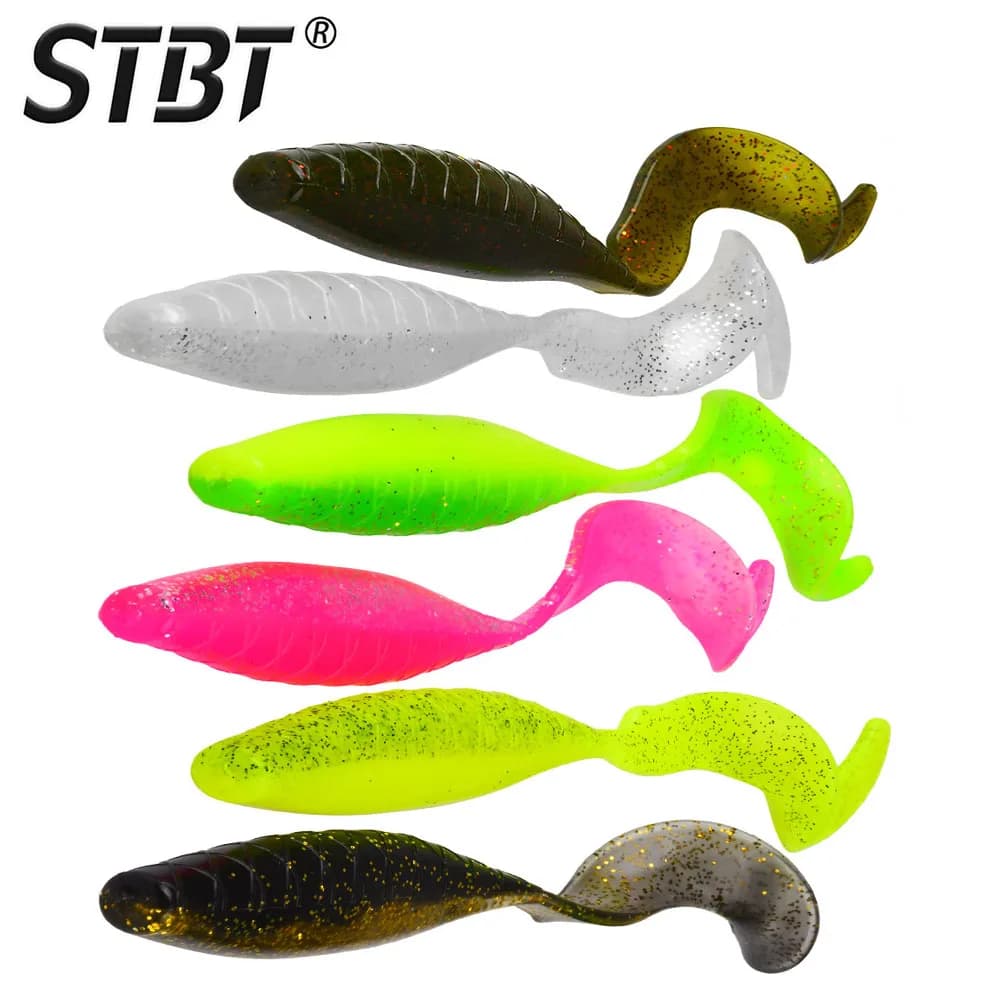 Esca morbida da pesca STBT 16cm 23.4g con coda grande e ondulata per Texas Rig, esca artificiale per pesca al black bass, mandarino e pesci d'acqua dolce.