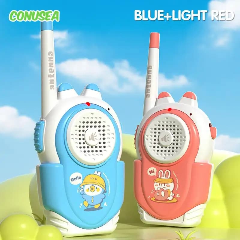 Walkie Talkie bambini 2 pezzi Wireless cellulare cellulare giocattoli all'aperto giocattoli per ragazzi ragazze da 3 a 5 anni regali
