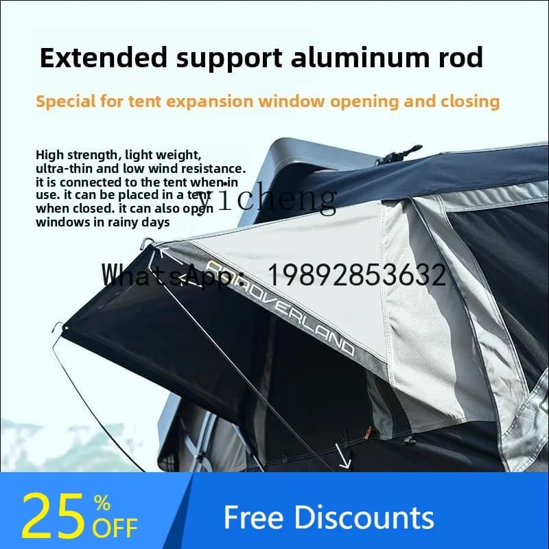 tenda da tetto ADA modificata con tetto rigido SUV serbatoio 300 tenda da campeggio esterna Wrangler Great Wall Cannon
